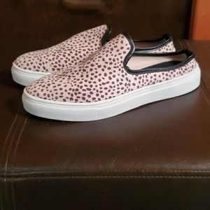 Leopard print mule sneaker